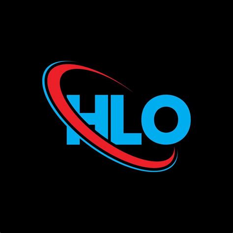 HLO logo. HLO letter. HLO letter logo design. Initials HLO logo linked ...