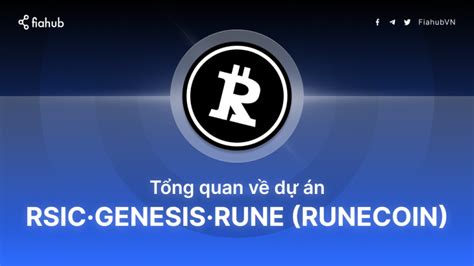 Runecoin RSICGENESISRUNE là gì Những điều cần biết về tiền điện tử