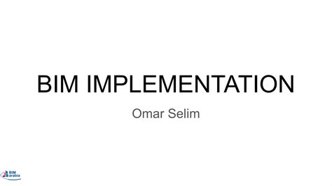 Bim Implementation Ppt