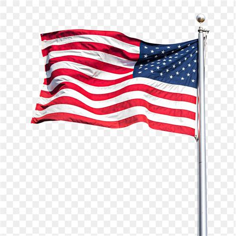 American Flag Png Sticker Transparent Free Png Rawpixel