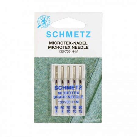 Aiguilles Machine Coudre Schmetz Universelles Microtex Assorties