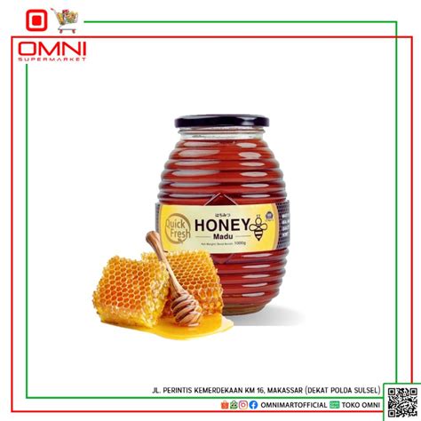 Quick FRESH HONEY BEE 100GR 500GR 875GR 1KG Shopee Philippines