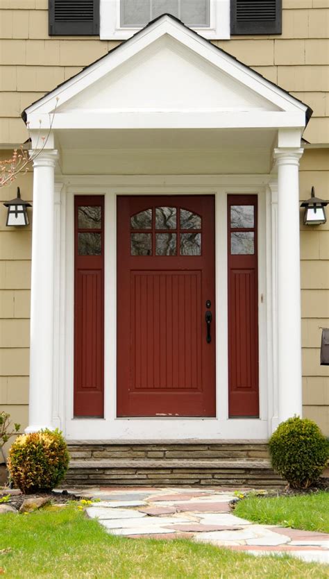 35 Different Red Front Doors Many Designs And Pictures