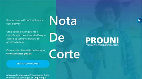 prouni 2024 nota de corte Descubra o bônus sem depósito na LV Bet 30