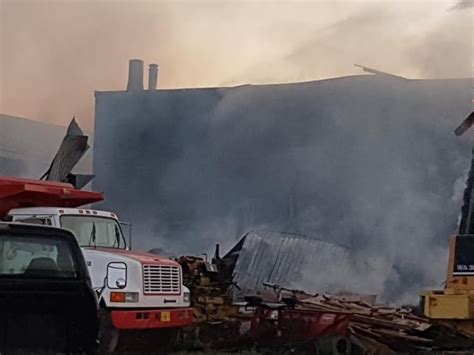 Sydney commercial building destroyed by fire on Grand Lake Road | CBC News