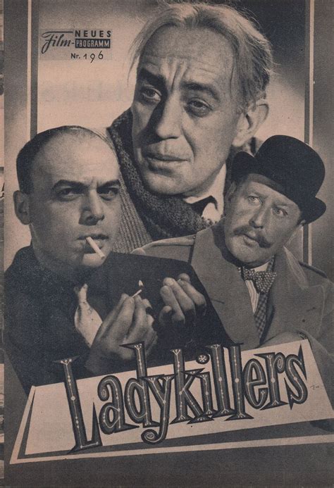 The Ladykillers Original 1955 Austrian Movie Program Best Movie