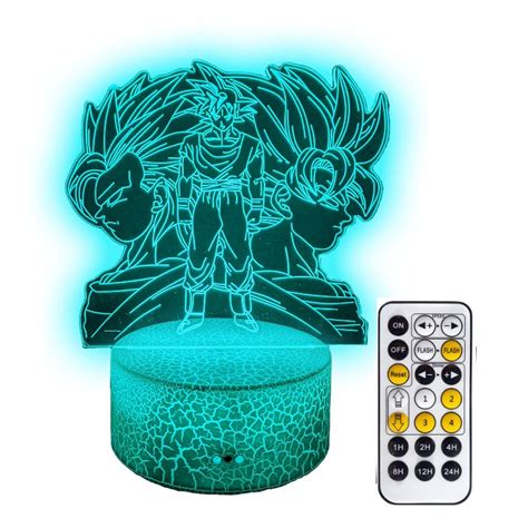 Lampka Nocna D Led Songo Dragon Ball Anime Usb Pilot Inna Marka