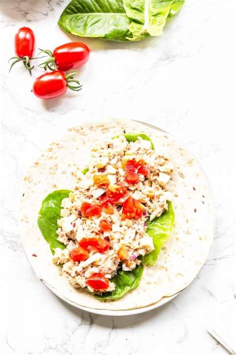 How To Make Tuna Salad Wrap The Tortilla Channel