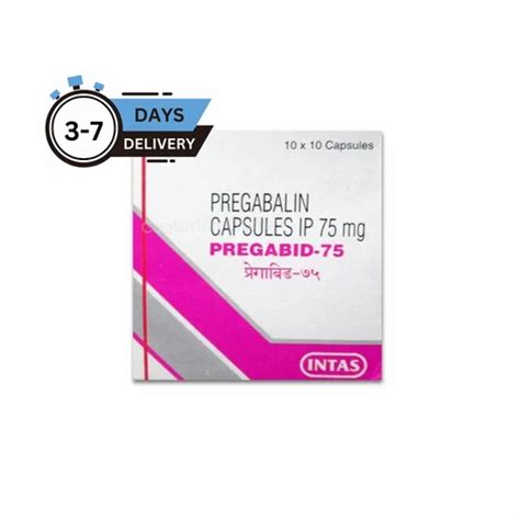 Pregabalin 75mg capsules at ₹ 200/stripe | Pregabalin Capsules ...