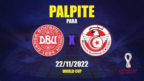 Palpite Dinamarca X Tunisia Copa Do Mundo Fifa Apwin