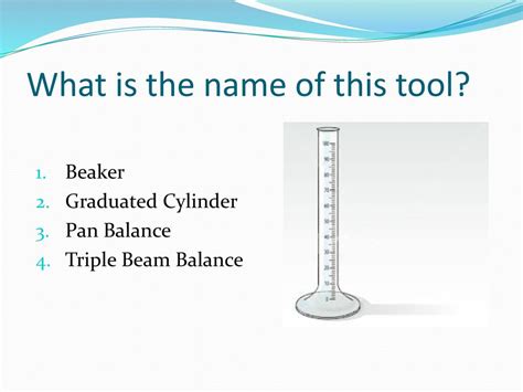 Science Measuring Tools