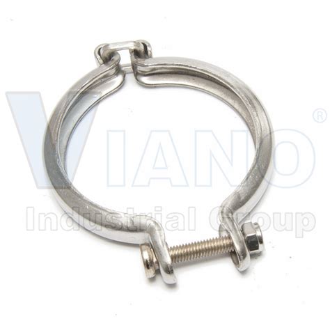 V Band Style Exhaust Clamps With Fastener Hose Clamp For Turbocharger