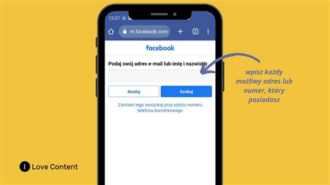 Jak odzyskać konto na FB bez maila i telefonu I Love Content