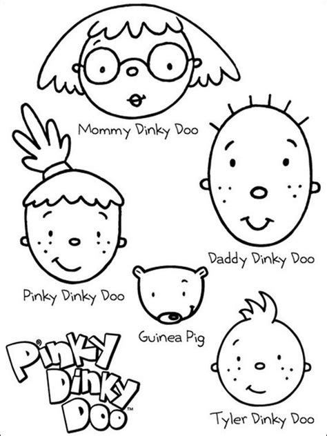 Pinky Dinky Doo Dibujos Faciles Para Dibujar Para Ni Os Colorear