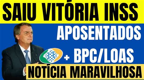 MARAVILHA NOTÍCIA BOA PARA APOSENTADOS E PENSIONISTAS BENEFICIÁRIOS