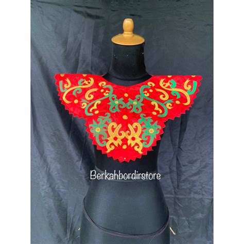 Jual Renda Bordir Dada Lingkar Dayak Shopee Indonesia