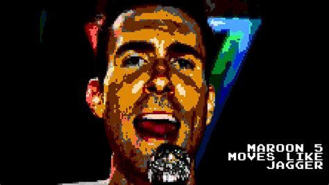 Maroon 5 Moves Like Jagger 8 Bit Raxlen Slice Chiptune Remix Youtube