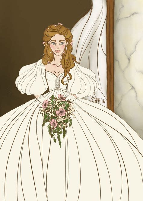 Feyre S Wedding Dress A Court Of Mist Fury A Court Of Wings Ruin