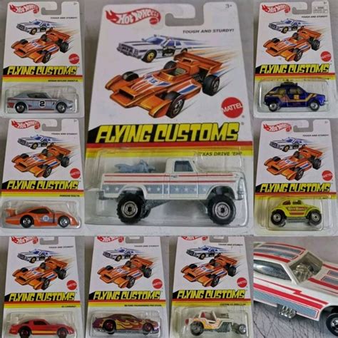Hot Wheels Flying Customs Series 2013 Mix Shopee Malaysia