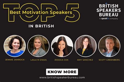 Top 5 Best Motivational Speakers In British