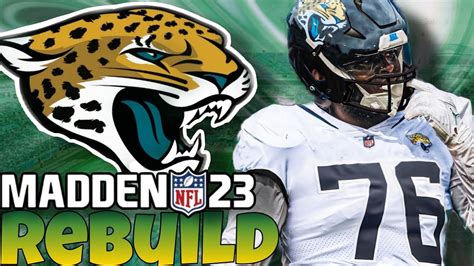 Anton Harrison With The Jaguars Madden Realistic Rebuild Youtube