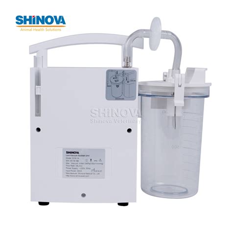 Veterinary Low Pressure Suction Unit Shinova Vet Veterinary Endoscope