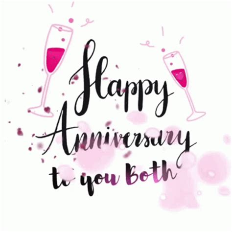 Cute Happy Anniversary To You Both