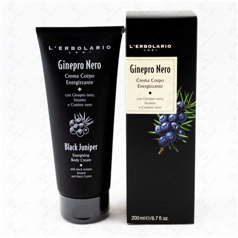 Ginepro Nero Crema Corpo Ml Erbolario Dea Salus