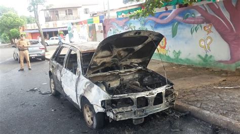 Homem Preso Ap S Descumprir Medida Protetiva E Atear Fogo No Carro Da