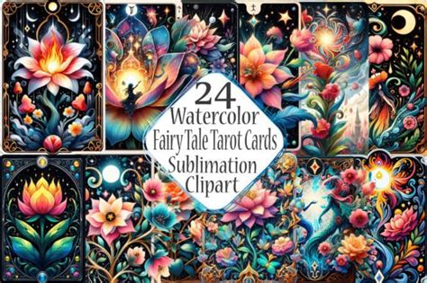 Fairy Tale Tarot Card Sublimation Bundle Graphic By Designhome