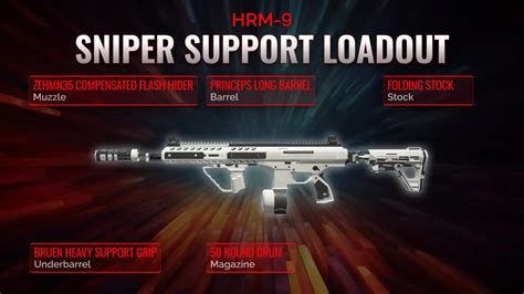 Supremacy Via Sniping A Tactical HRM 9 Sniper Support Loadout Guide