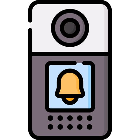 Video Doorbell Free Technology Icons