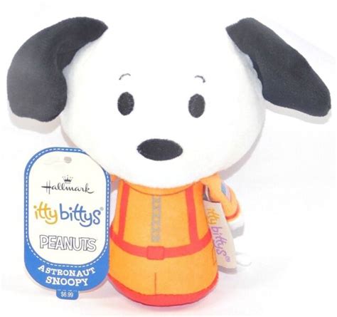 Hallmark Itty Bittys Bitty Peanuts Astronaut Snoopy Plush Figure EBay