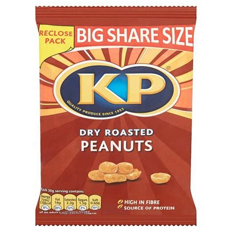 Kp Dry Roasted Peanuts 415g Ebay