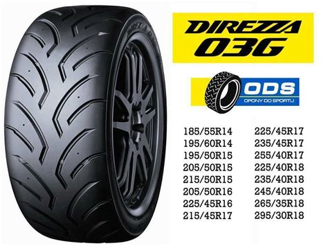 Dunlop Direzza G R Semi Slick Rally Sprint Track Day