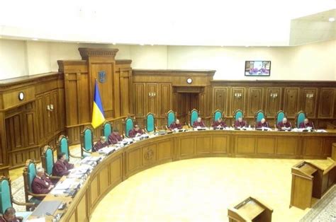 Велика палата Конституційного Суду України завершила на відкритій ...