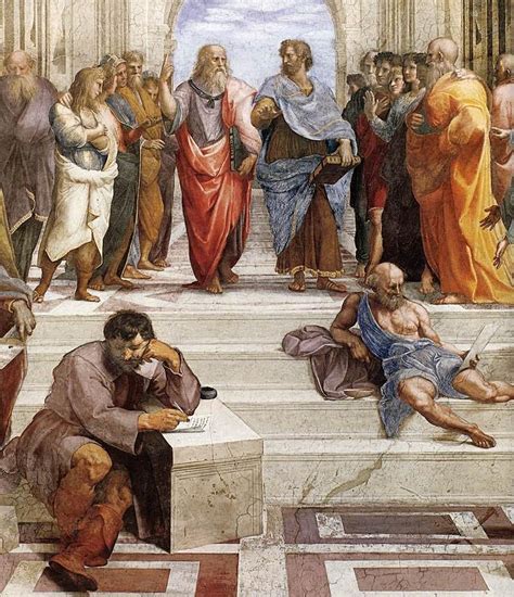 The School of Athens Painting by Raphael