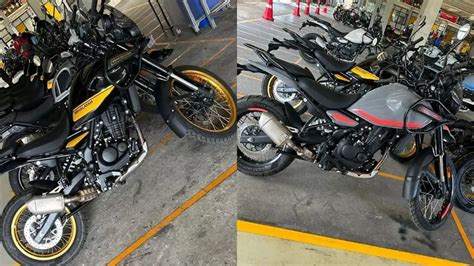 Upcoming Royal Enfield Himalayan 452 Spied Again Two New Shades Spotted Drivespark News