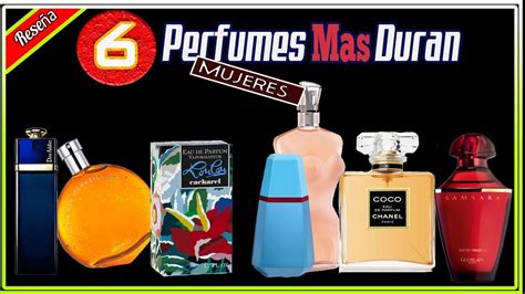 6 Mejores Perfumes De Mujer Con Mayor Durabilidad En La Piel Youtube