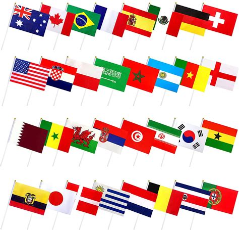 M World Cup Football Bunting Flags World Cup Bunting Flags