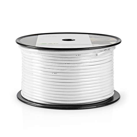 Cable Coaxial En Bobina Coaxial 12 75 Ohm Doble Blindado ECA