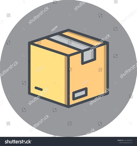 Vector Package Icon Stock Vector Royalty Free 1313595074 Shutterstock