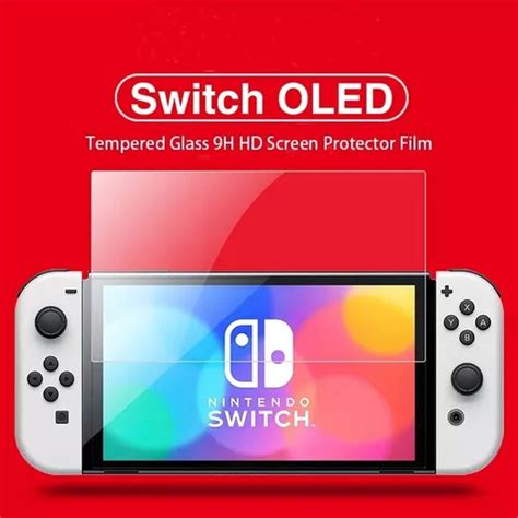 Mica Glass Vidrio Templado Para Nintendo Switch Oled Cuotas Sin