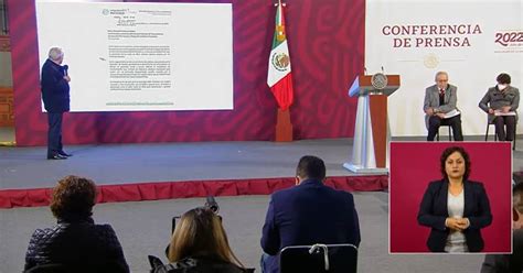 Amlo Envía Carta Al Inai Para Que Con Información Del Sat Y La Uif Se