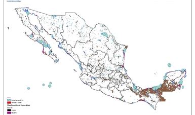 Humedales De La Rep Blica Mexicana Inventario Nacional De Humedales Inh