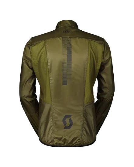 Veste Coupe Vent Homme RC TEAM WB Vert Sapin Noir Ref 406039 7386