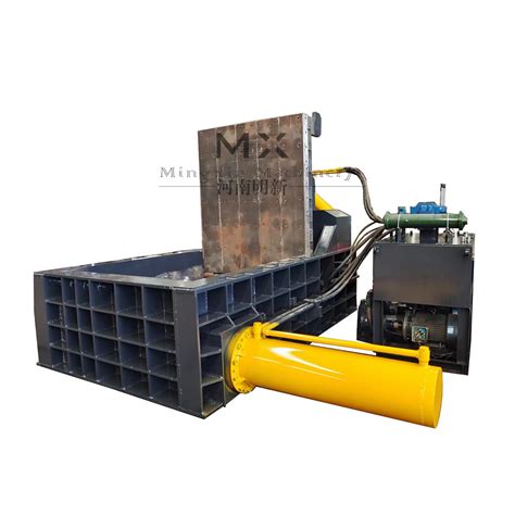 Aluminum Cans Square Automatic Mobile Car Hydraulic Scrap Metal Balers