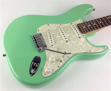 Fender Texas Special Stratocaster 2001 Surf Green Pearl Guitar For Sale ...