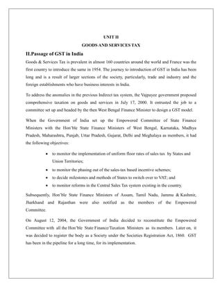 Gst and its features | PPT | Civic affairs | Politics