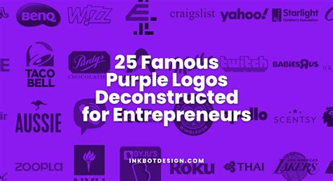top  famous purple logos deconstructed  entrepreneurs
